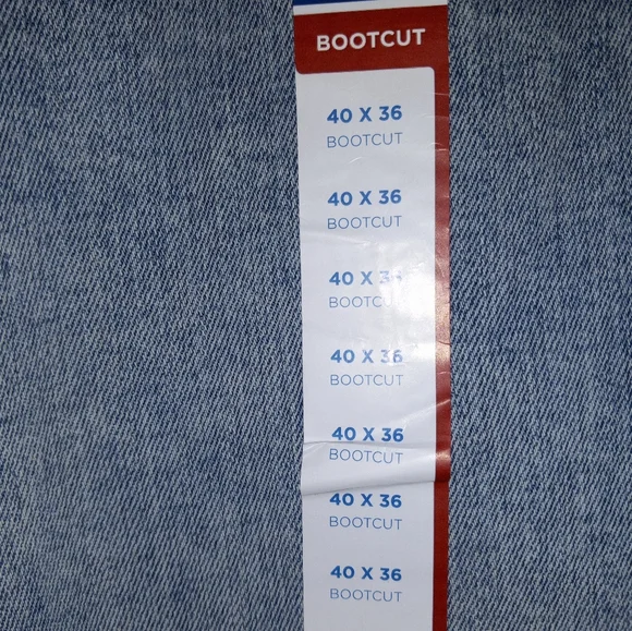 New With Tags Arizona Bootcut Men's Big & Tall Jeans - Picture 3 of 11